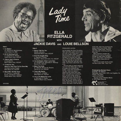Ella Fitzgerald / エラ・フィッツジェラルド / Lady Time (2310-825)