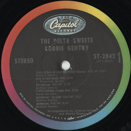 Bobbie Gentry - The Delta Sweete (ST-2842) 1968 US Capitol｜中古LP