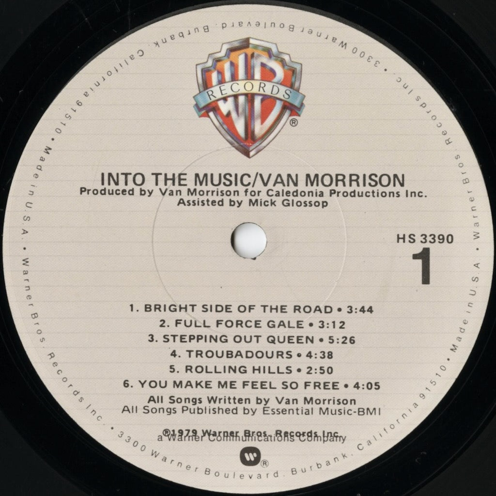 Van Morrison / ヴァン・モリソン / Into The Music (HS 3390)