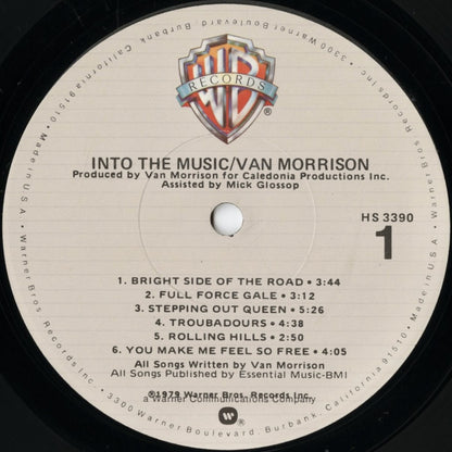 Van Morrison / ヴァン・モリソン / Into The Music (HS 3390)