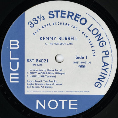Kenny Burrell / ケニー・バレル / On View At The Five Spot Cafe (BN 4021)