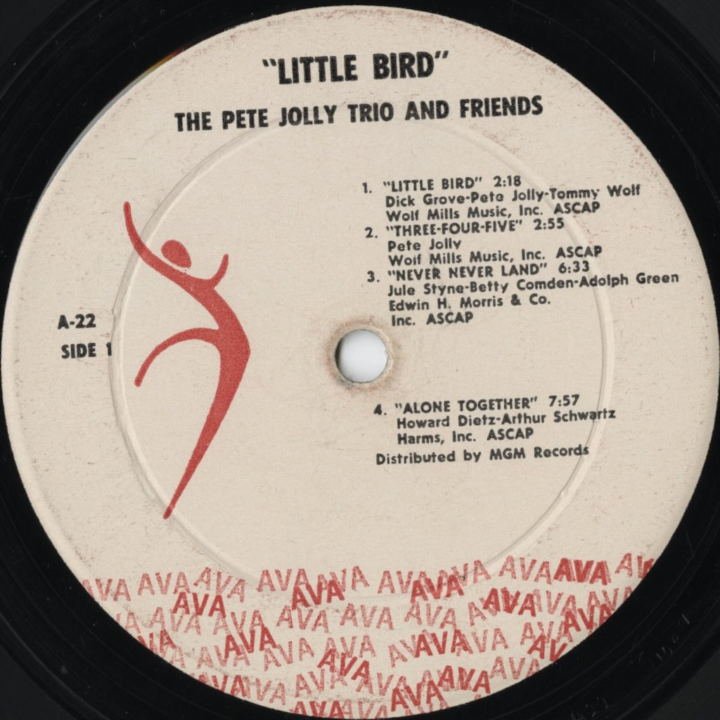 Pete Jolly – Little Bird (A-22) LP 1963 US Äva | 中古LP