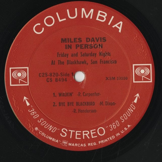 Miles Davis / マイルス・デイヴィス / In Person Friday And Saturday Nights At The Blackhawk, Complete (C2S 820)