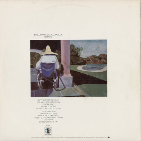 Joni Mitchell - Mingus (5E-505) 1979 US Asylum｜中古LP