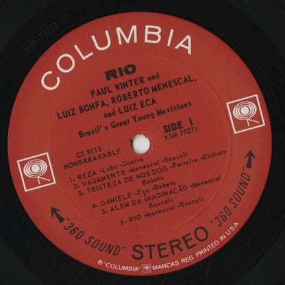Paul Winter / ポール・ウィンター / Rio (CS 9115)
