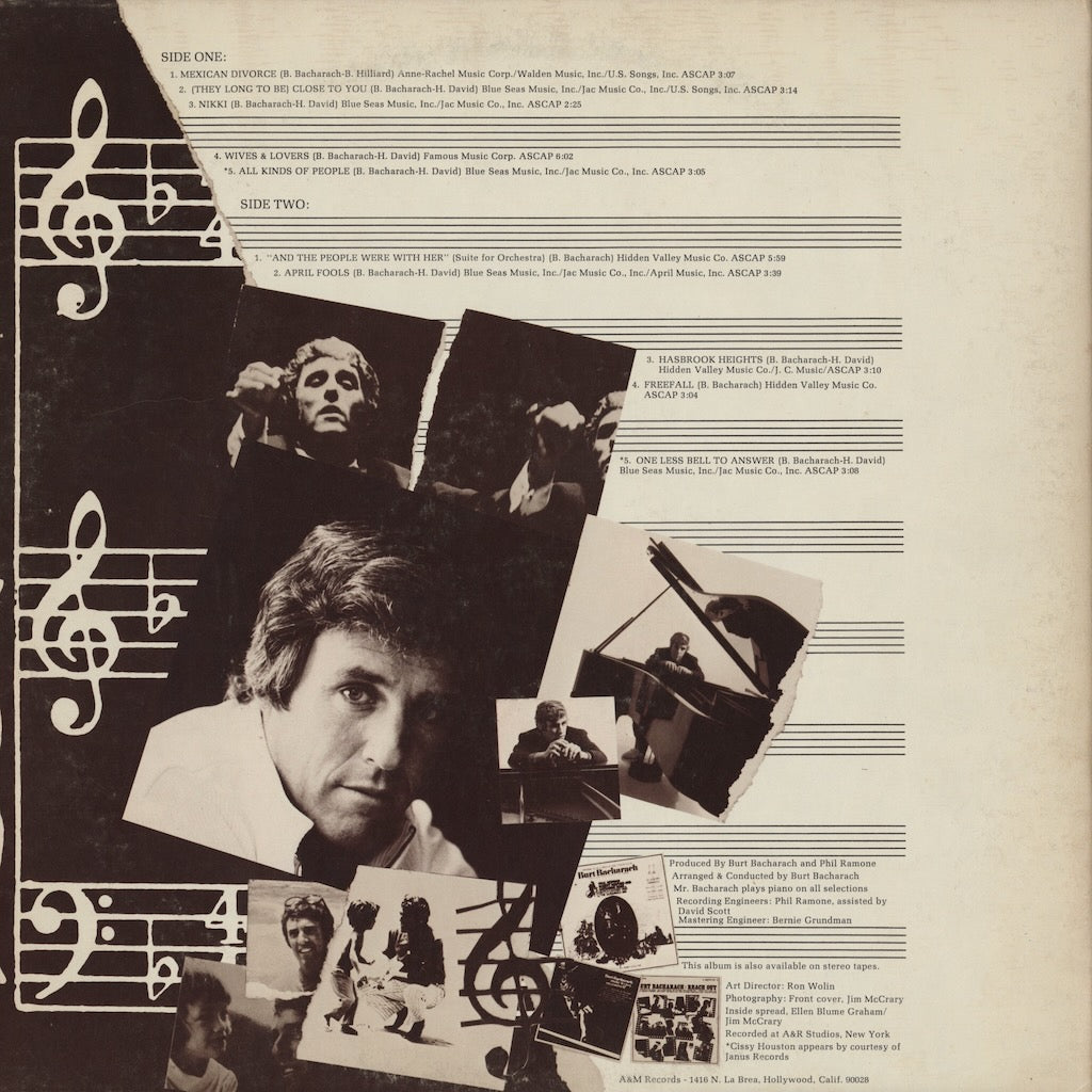 Burt Bacharach / バート・バカラック / Burt Bacharach 1971 (SP3501)