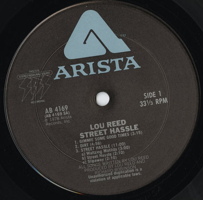 Lou Reed / ルー・リード / Street Hassle (AB 4169)