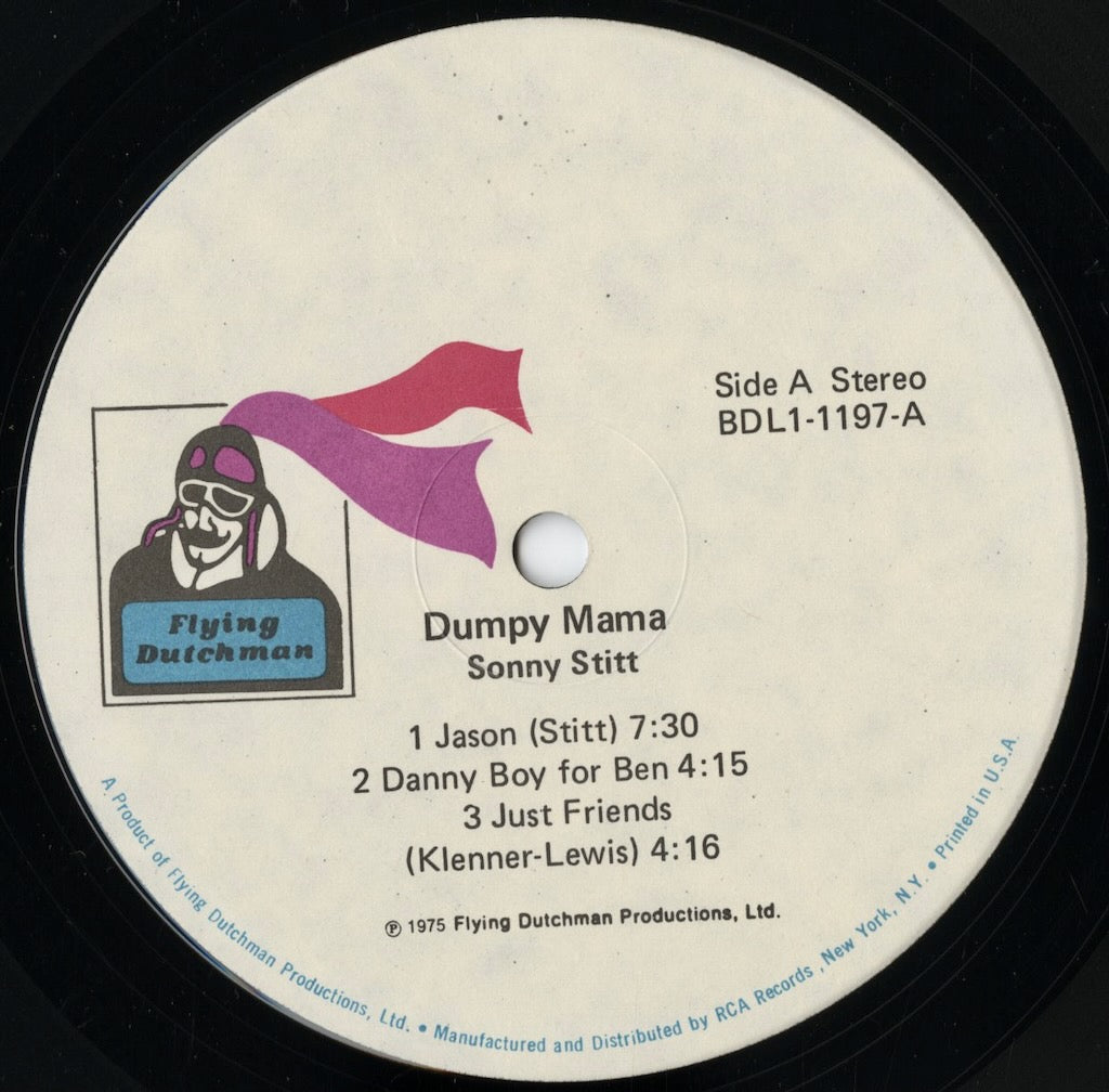 Sonny Stitt - Dumpy Mama (BDL1-1197) LP 1975 US Flying Dutchman｜中古LP