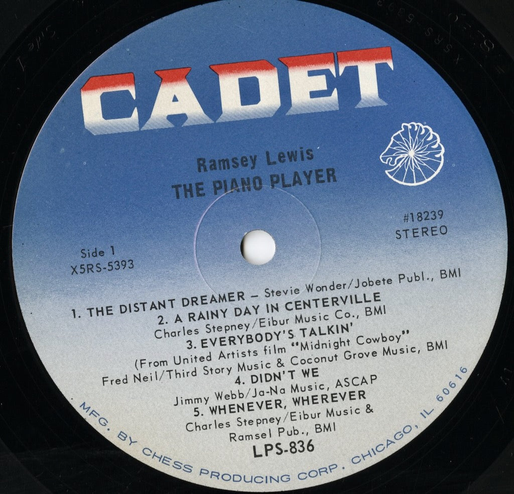 Ramsey Lewis / ラムゼイ・ルイス / Ramsey Lewis, The Piano Player (LPS-836)