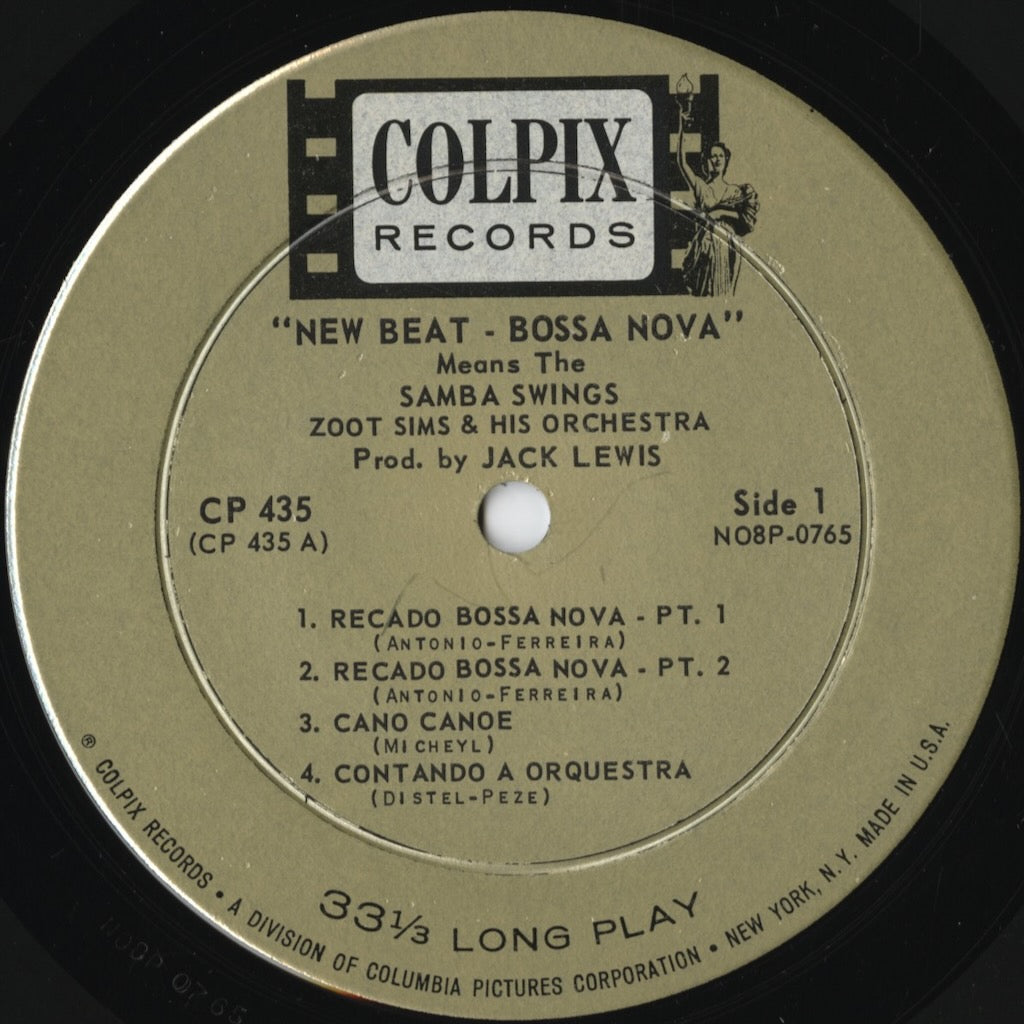 Zoot Sims / ズート・シムズ / New Beat Bossa Nova (CP 435