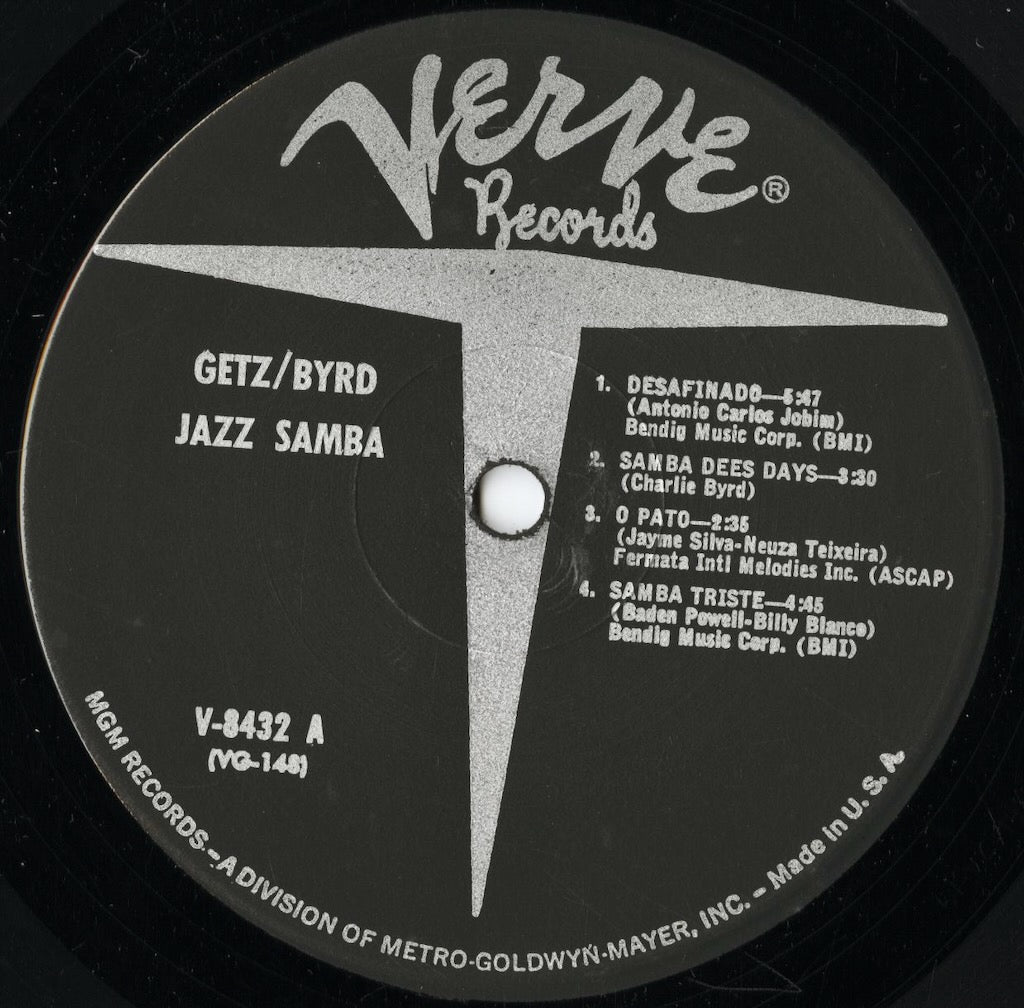 Stan Getz, Charlie Byrd / スタン・ゲッツ　チャーリー・バード / Jazz Samba (V-8432)