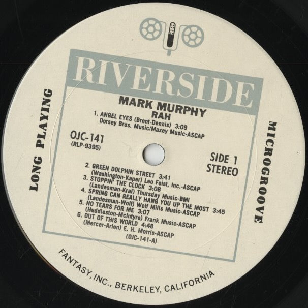 Mark Murphy / マーク・マーフィ / Rah (OJC-141)