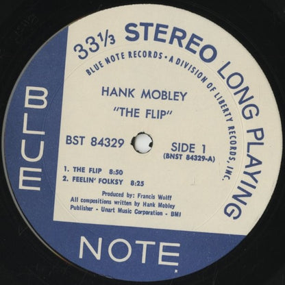 Hank Mobley / ハンク・モブレー / The Flip (BST 84329)