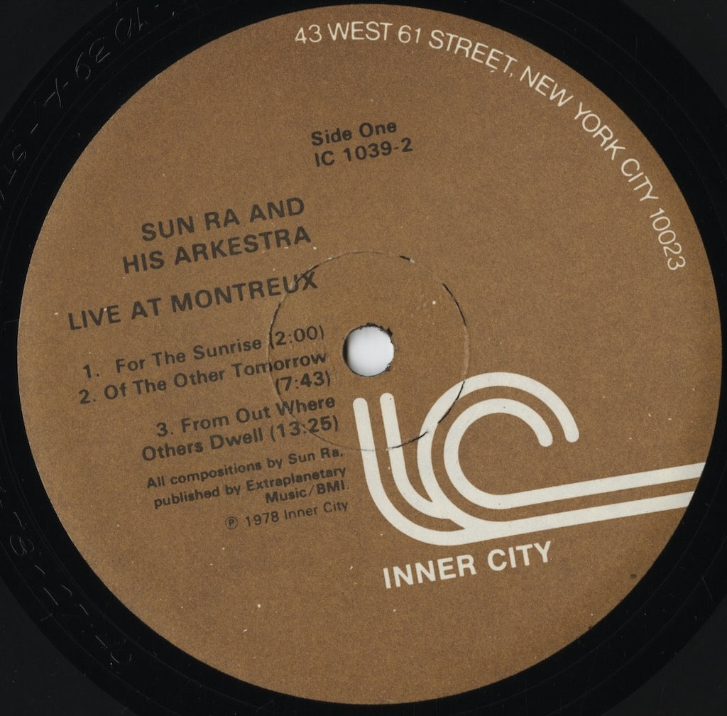 Sun Ra / サン・ラ / Live At Montreux (IC1039)