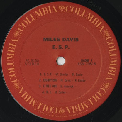 Miles Davis / マイルス・デイヴィス / E.S.P. (PC 9150)