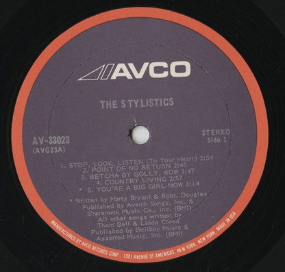 The Stylistics / スタイリスティックス / The Stylistics (AV-33023)