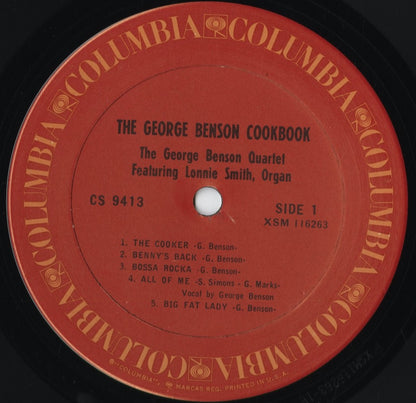George Benson - The George Benson Cookbook (CS 9413) 1970 US Columbia｜中古LP