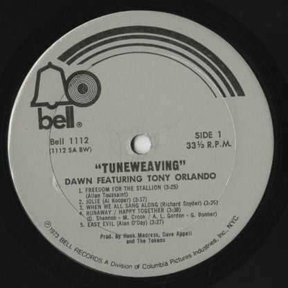 Tony Orland & Dawn / トニー・オーランド＆ドーン / Tuneweaving (BELL 1112)