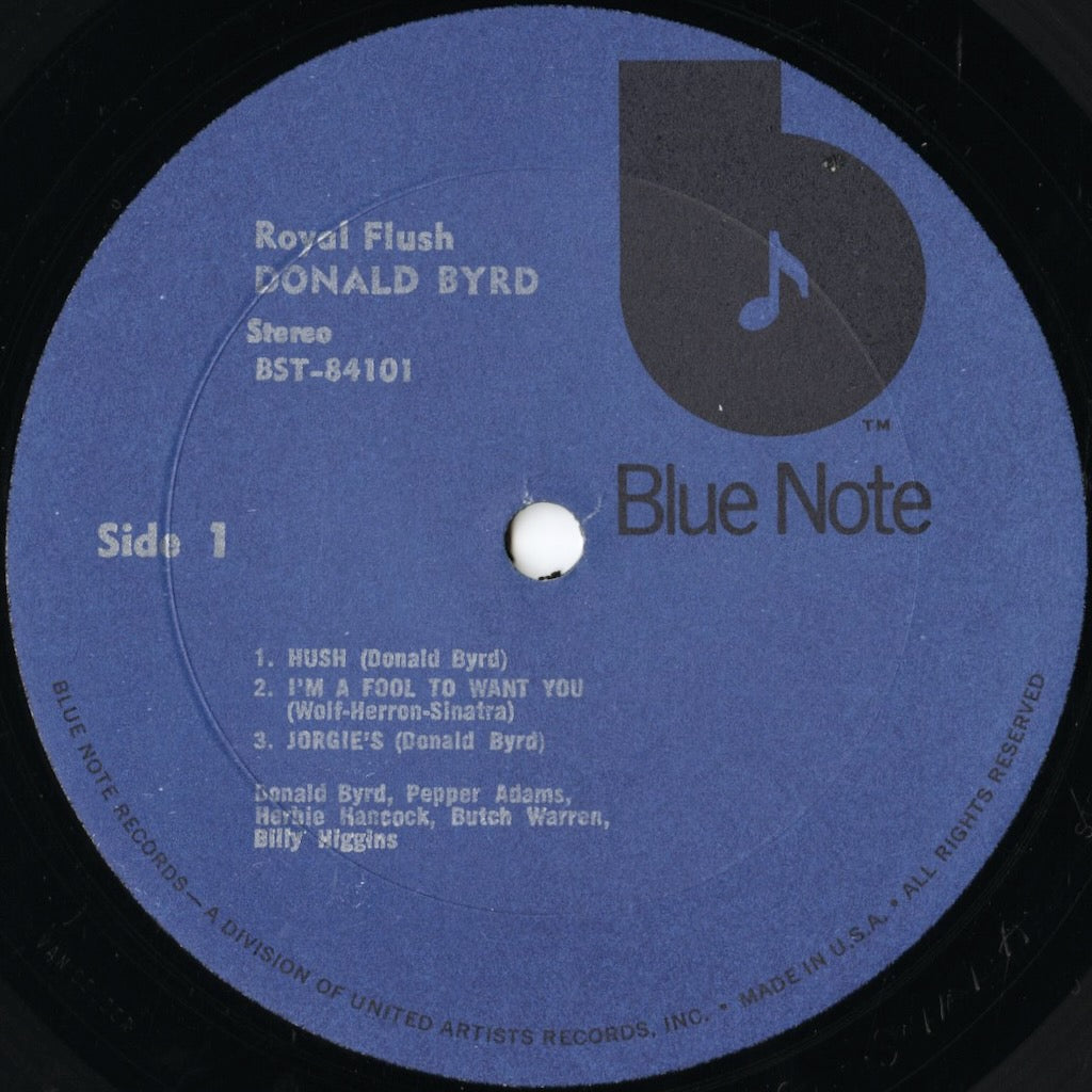 Donald Byrd / ドナルド・バード / Royal Flush (BST-84101)