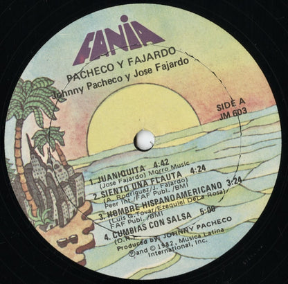 Pacheco, Fajardo - Pacheco Y Fajardo (JM 603) LP 1982 US Fania｜中古LP