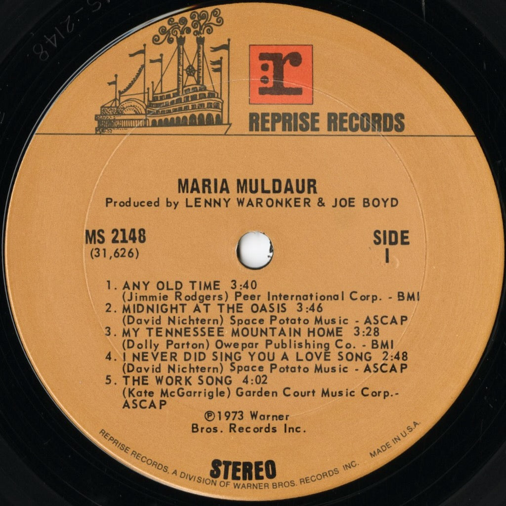 Maria Muldaur / マリア・マルダー / S.T. (1973) (MS 2148)
