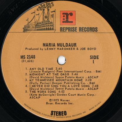 Maria Muldaur / マリア・マルダー / S.T. (1973) (MS 2148)