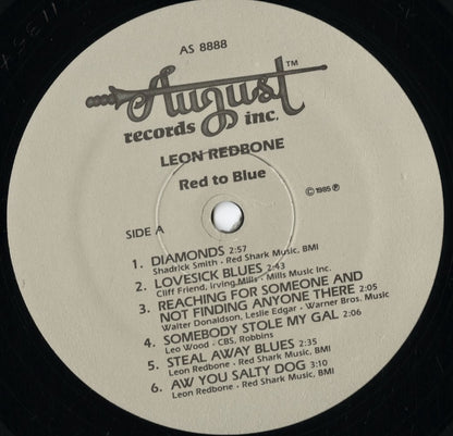 Leon Redbone - Red To Blue (AS 8888) LP 1985 US August｜中古LP