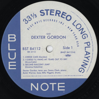 Dexter Gordon - Go! (BN 4112) 1993 JPN Blue Note｜中古LP