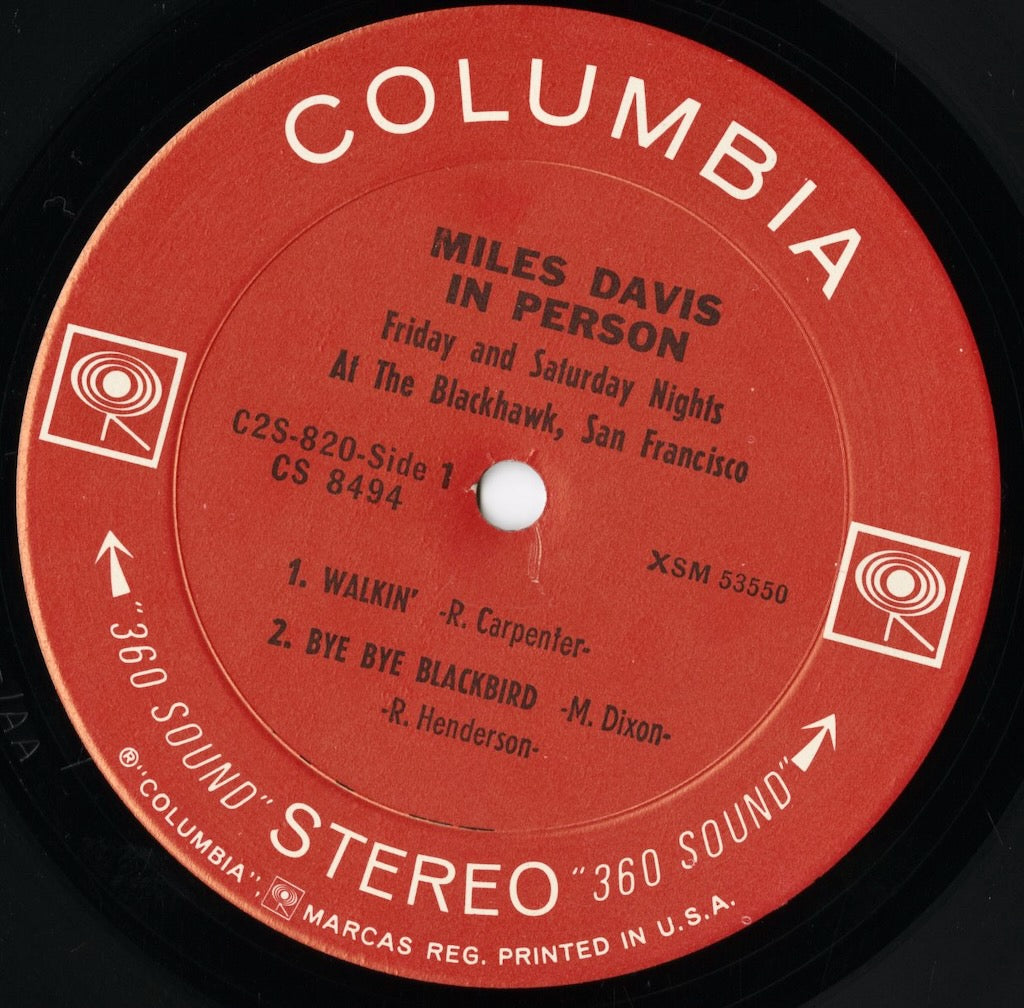 Miles Davis / マイルス・デイヴィス / In Person Friday And Saturday Nights At The Blackhawk, Complete (C2S 820) US盤