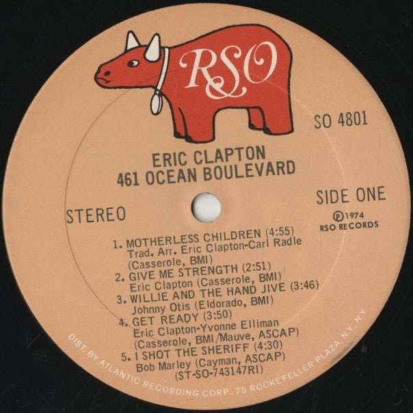 Eric Clapton / エリック・クラプトン / 461 Ocean Boulevard (SO 4801)