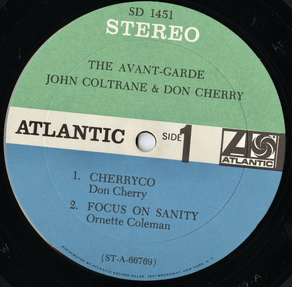 John Coltrane, Don Cherry / ジョン・コルトレーン ドン・チェリー / The Avant-Garde (SD 1451) STEREO盤