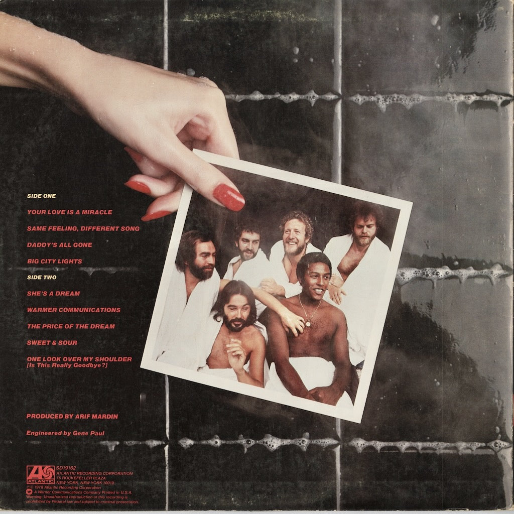 Average White Band Warmer Communications LP 中古レコード