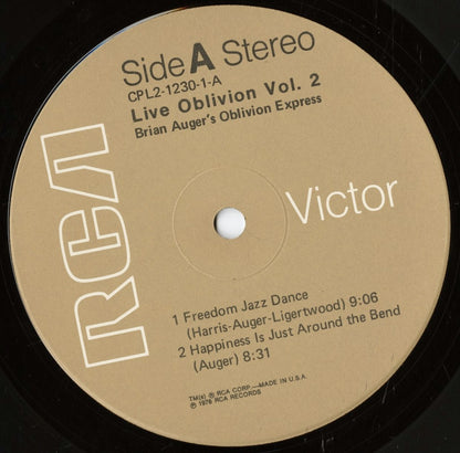 Brian Auger / ブライアン・オーガー / Live Oblivion Vol.2 -2LP (CPL2 1230)