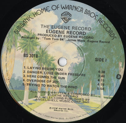 Eugene Record - The Eugene Record (BS 3018) 1977 US Warner Bros.｜中古LP