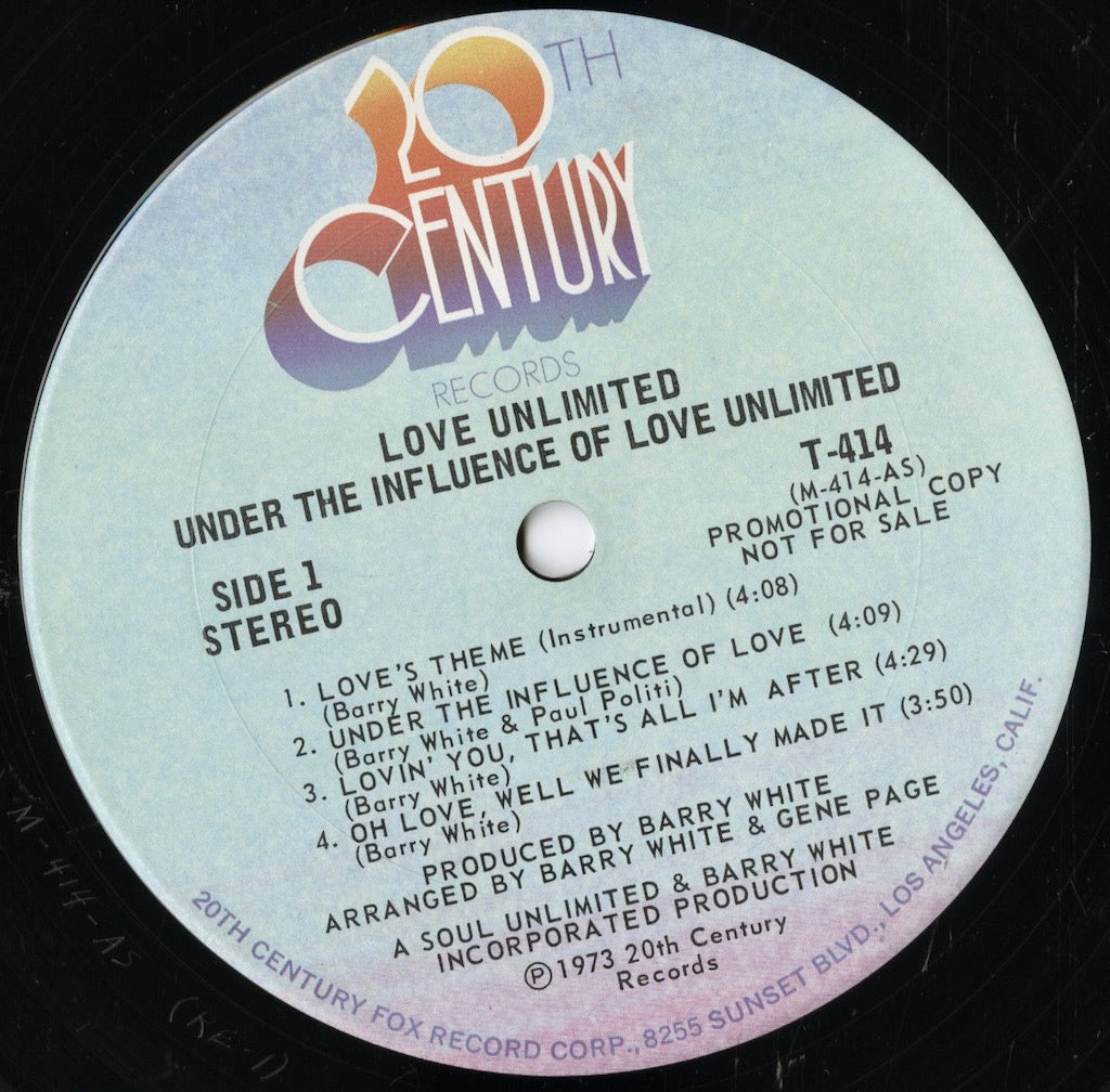 Love Unlimited / ラヴ・アンリミテッド / Under The Influence Of (T414)