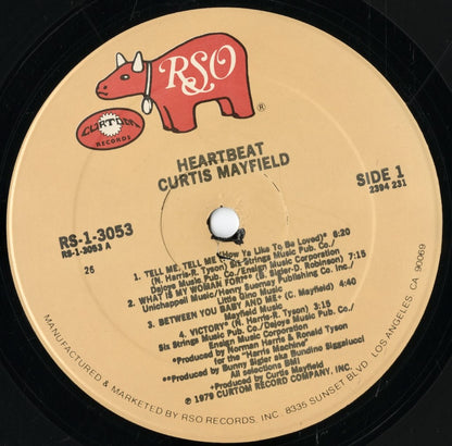 Curtis Mayfield / カーティス・メイフィールド / Heartbeat (RS-1-3053)