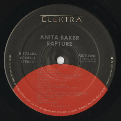 Anita Baker / アニタ・ベイカー / Rapture (60444-1)