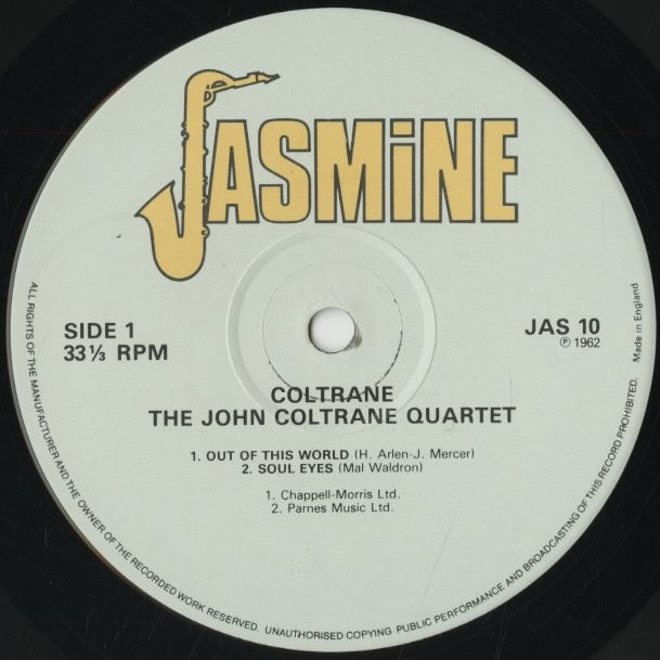 John Coltrane / ジョン・コルトレーン / Coltrane (1962) (JAS 10