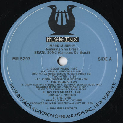 Mark Murphy - Brazil Song (MR 5297) LP 1984 US Muse｜中古LP