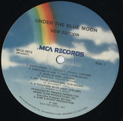 New Edition - Under The Blue Moon (MCA-5912) LP 1986 US MCA｜中古LP