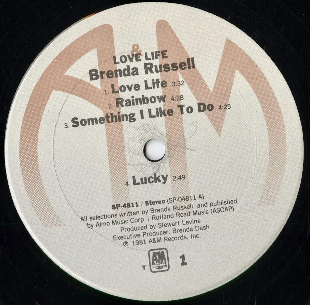 ブレンダ・ラッセル / Brenda Russell『Love Life』(SP-4811) 1981 US