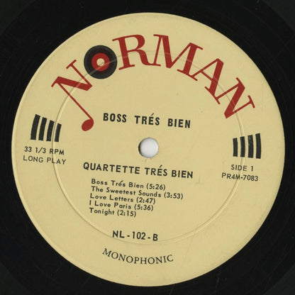 Quartette Tres Bien / カルテート・トレ・ビエン / Boss Tres Bien (NL-102-B)