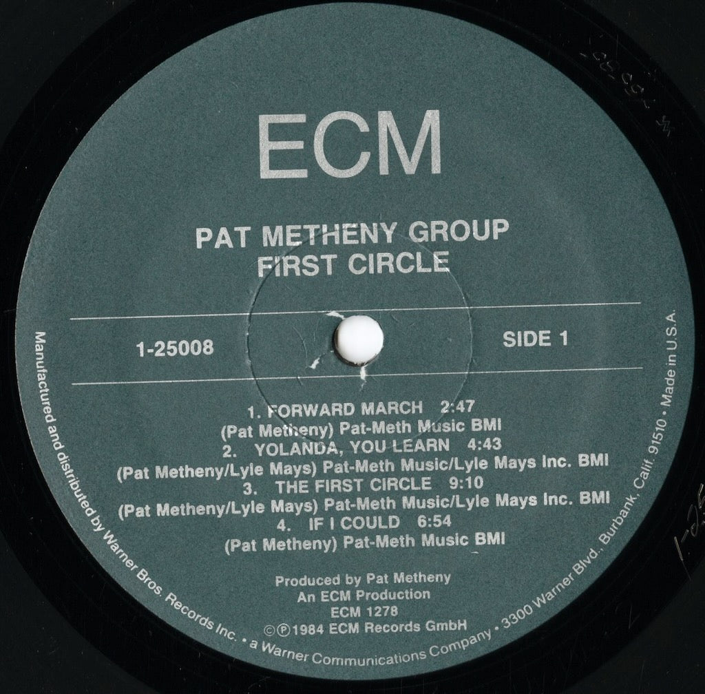 Pat Metheny Group / パット・メセニー / First Circle (1-25008