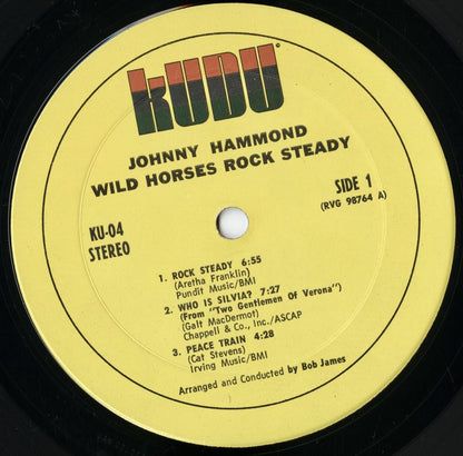 Johnny Hammond / ジョニー・ハモンド / Wild Horses Rock Steady (KU-04)