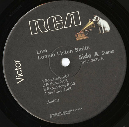 Lonnie Liston Smith - Live! (APL1-2433) LP 1977 US RCA｜中古LP