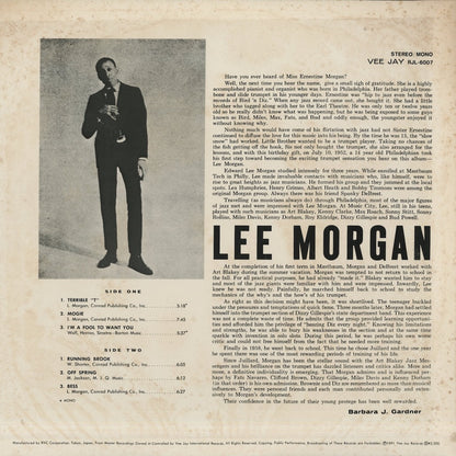 Lee Morgan / リー・モーガン / Here's Lee Morgan (RJL-6007)