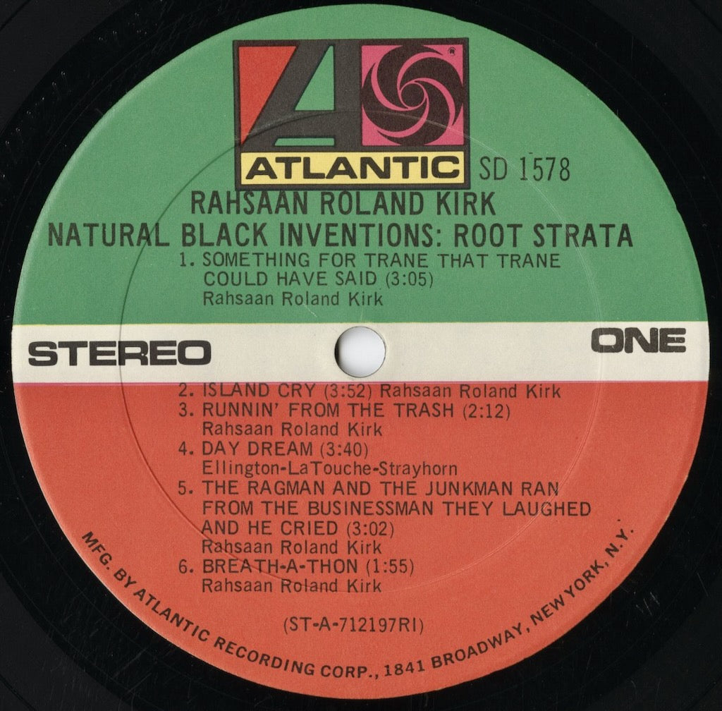 SD 1578 Roland Kirk / Natural Black Inventions: Root Strata 中古
