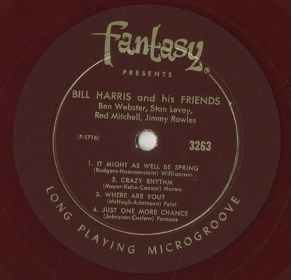Bill Harris / ビル・ハリス / Bill Harris And Friends (3263)