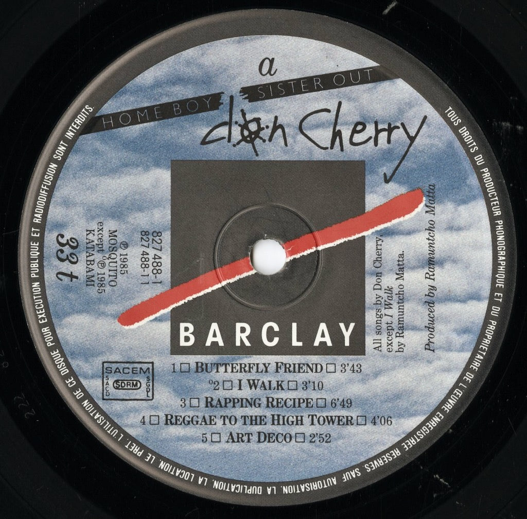 Don Cherry / ドン・チェリー / Home Boy (827 488-1)