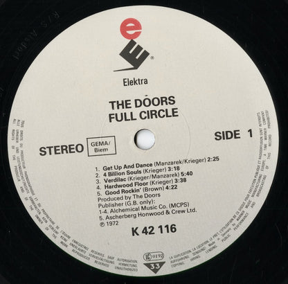 The Doors - Full Circle (K 42 116) 1980's GER Elektra｜中古LP